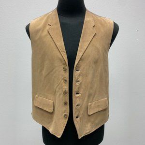 Golden Bear Suede Lapelled Vest